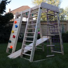 Дитячий спортивний комплекс SportBaby Акварелька - outdoor 2 (для вулиці)